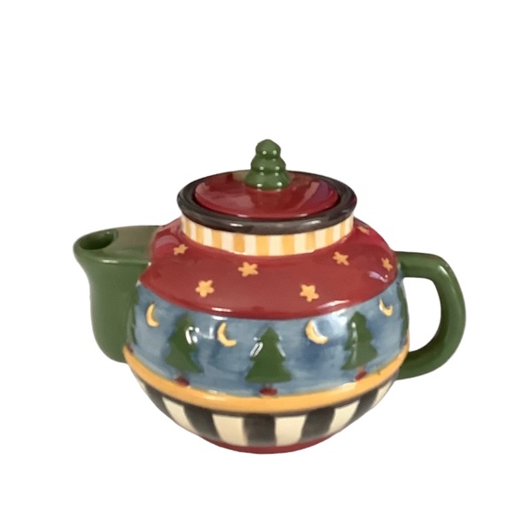 Sakura Holiday Sakura Debbie Mumm Christmas Tree Teapot Poshmark